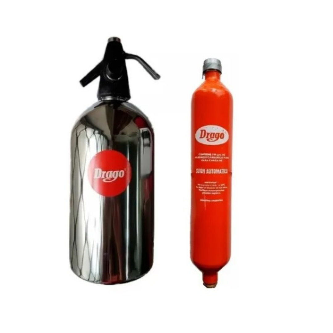 Sifon Drago con Garrafa Sifon Con Garrafa Drago - Image 1